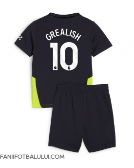 Manchester City Jack Grealish #10 Echipament de Fotbal Replică 2024-25 Copii Deplasare (+ Șorturi)